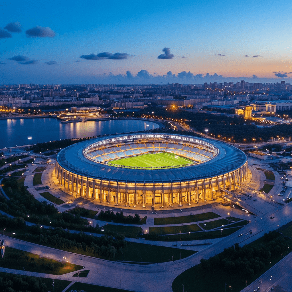 football stadium